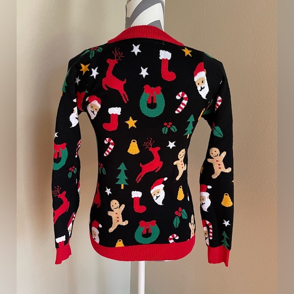 Christmas Sweater Cardigan - Tipsy Elves - Size: XS - Picture 2 of 7